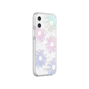 Kate Spade Defensive Hardshell Case for iPhone 12/12 Pro - Daisy Iridescent